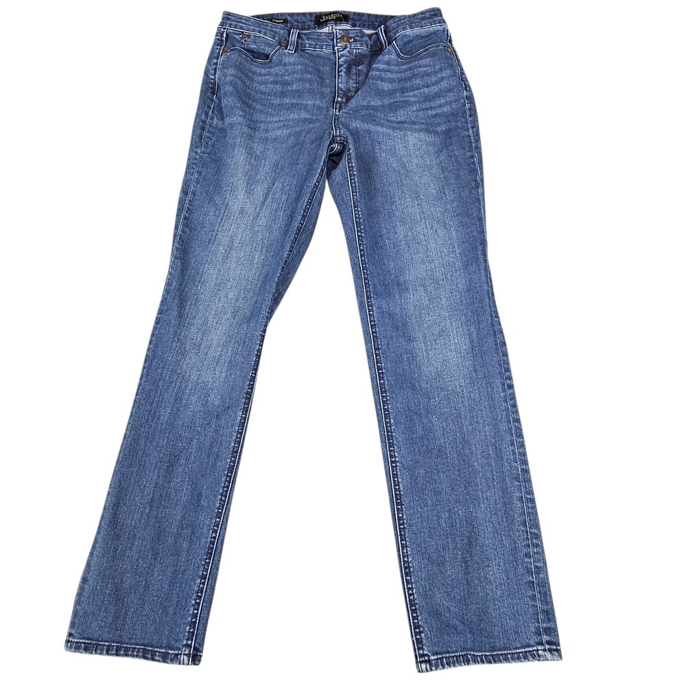 Talbots Women's Straight Leg Jeans in Medium Blue